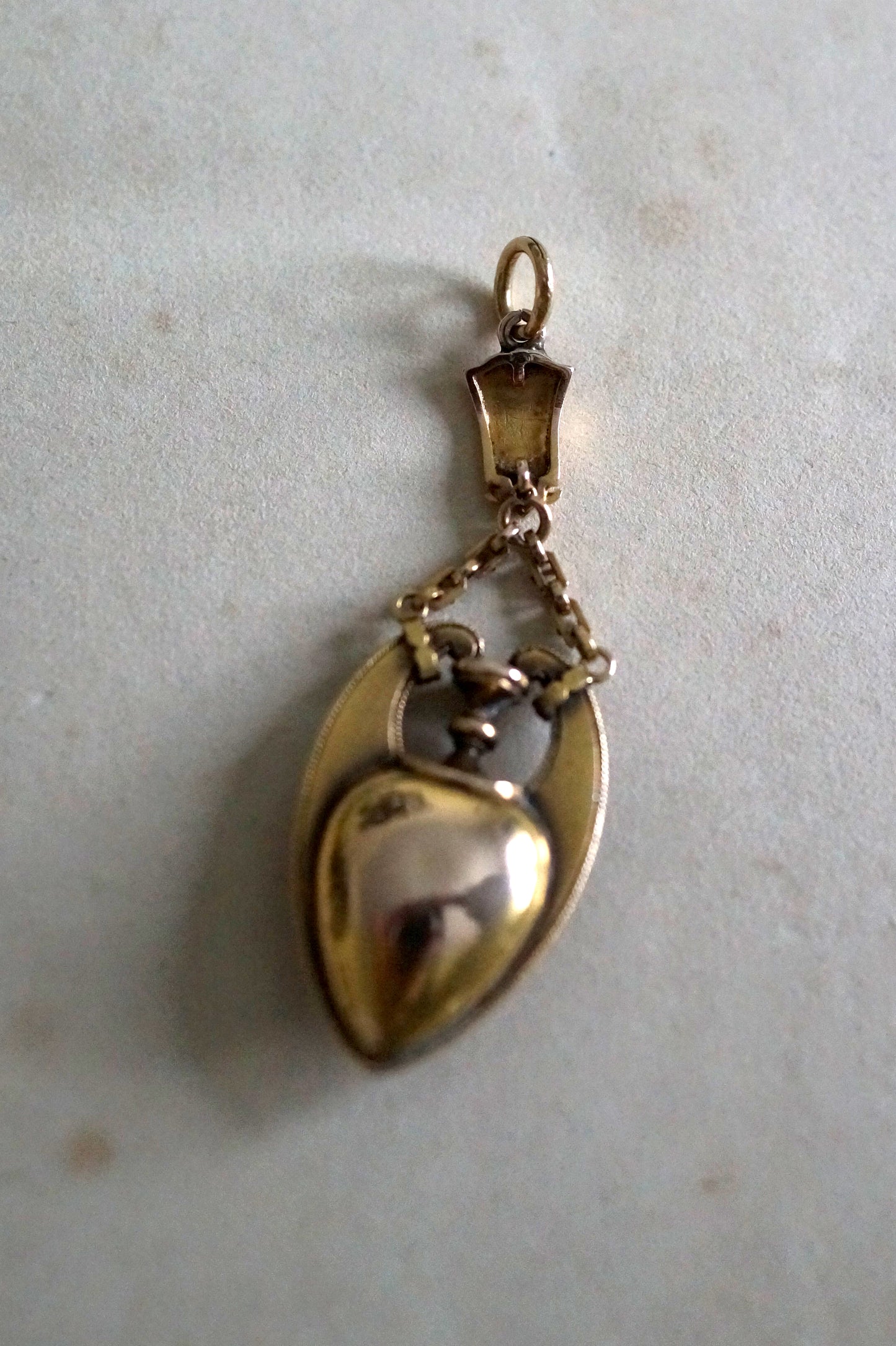 Exceptional Victorian Etruscan Revival Amphora Pendant