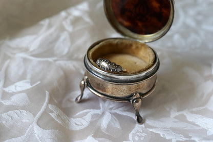 Georgian Rose Cut Diamond Half Hoop Five-stone Ring