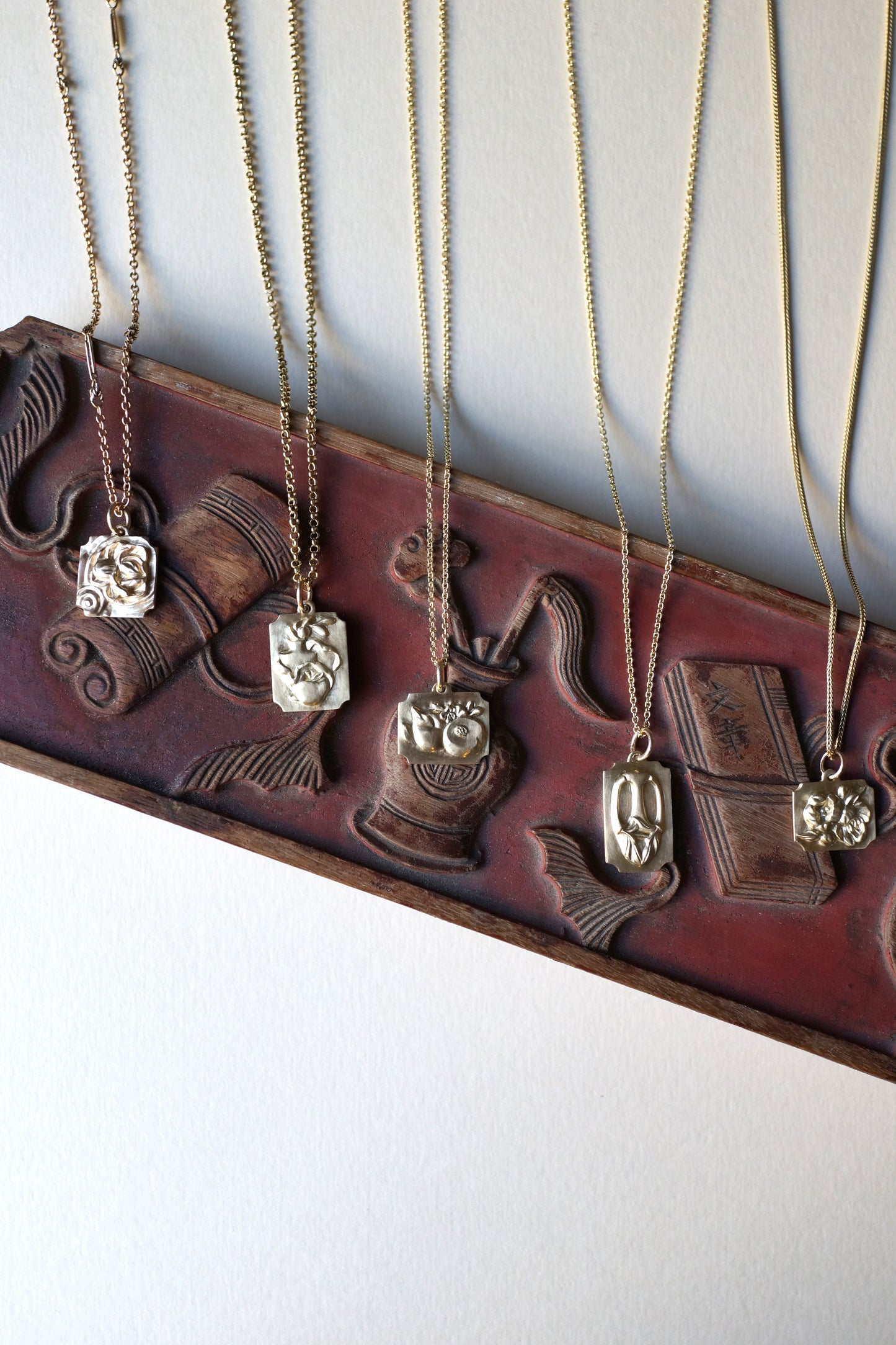 Relievo Necklace - Hawthorn Blossoms “Emblem of Hope”
