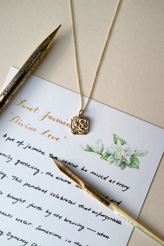 Relievo Necklace - Sweet Jasmine "Divine Love"