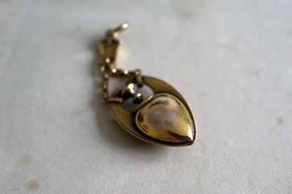 Exceptional Victorian Etruscan Revival Amphora Pendant