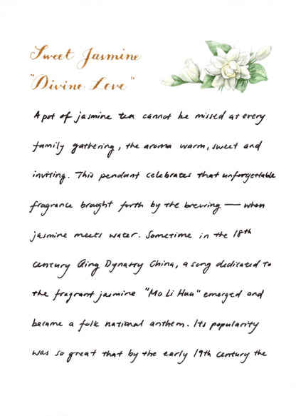 Relievo Necklace - Sweet Jasmine "Divine Love"
